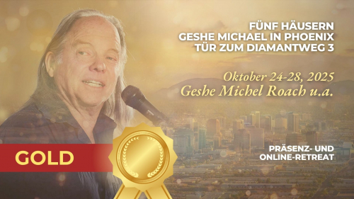 Geshe Michael in Phoenix (Gold)