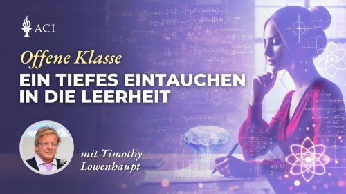 Offene  Klasses: Ein tiefes Eintauchen in die Leerheit mit Timothy D. Lowenhaupt